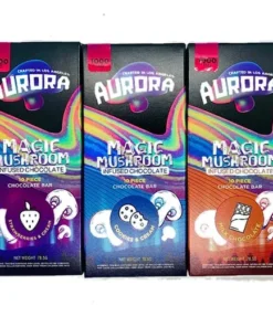 Aurora Mushroom Chocolate Bars